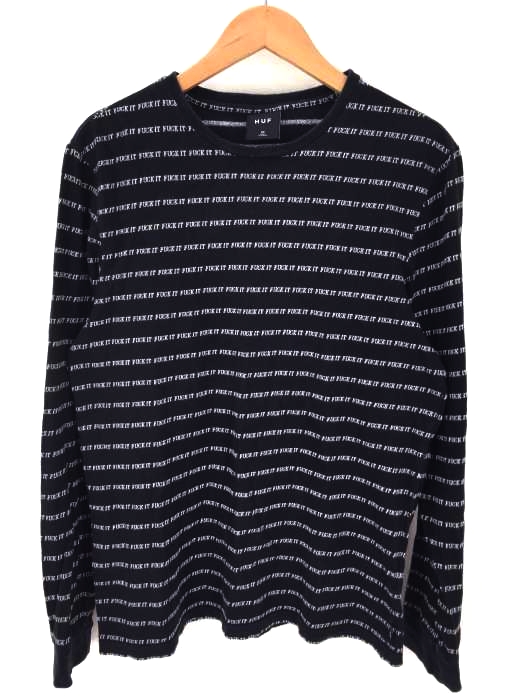 HUF（ハフ） 総柄 FUCK IT L/S シャツ メンズ トップス