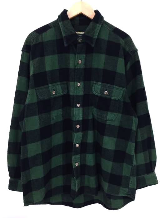USED古着（ユーズドフルギ） FIELD＆STREAM バッファローチェック柄 ネルシャツ メンズ トップス
