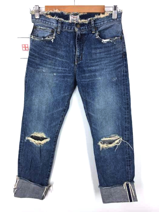 Ungrid（アングリッド） リメイクストレートカットオフデニム レディース パンツ