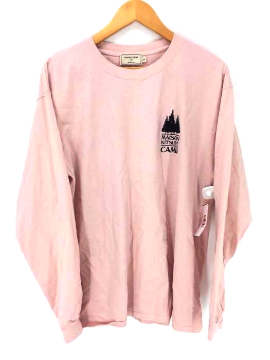 MAISON KITSUNE（メゾンキツネ） CAMP LONG SLEEVE TEE-SHIRT メンズ トップス