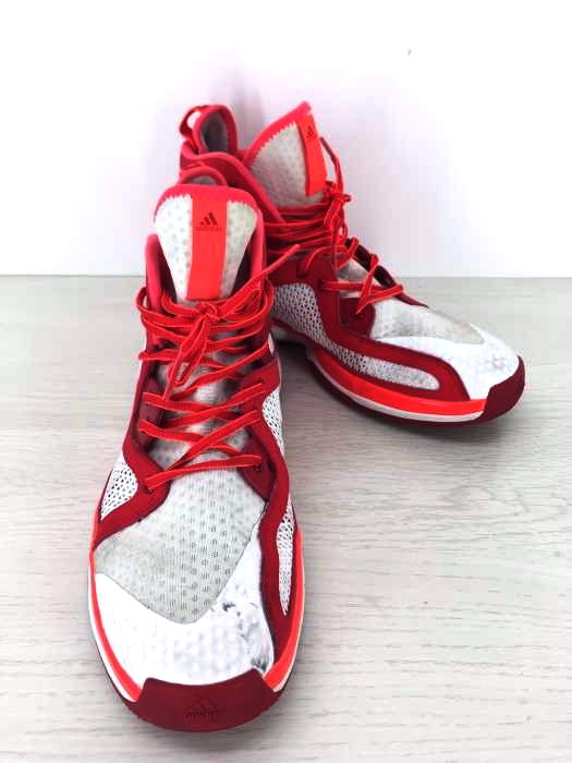 adidas(アディダス) adizero PG 白赤 メンズ シューズ