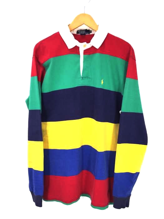 Polo by RALPH LAUREN（ポロバイラルフローレン） マルチカラーラガーシャツ メンズ トップス