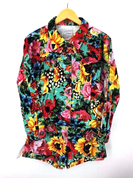 JOYRICH（ジョイリッチ） コーデュロイ花柄セットアップ レディース セットアップ