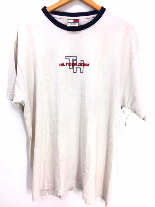 tommy jeans（トミージーンズ） ロゴトリムTシャツ メンズ トップス