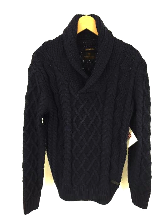 SCOTCH&SODA（スコッチアンドソーダ） MADE WITH LOVE ショールカラーケーブルニット メンズ トップス