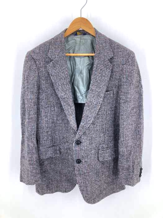 USED古着（ユーズドフルギ） Harris Tweed USA製 2Bウールテーラードジャケット メンズ アウター