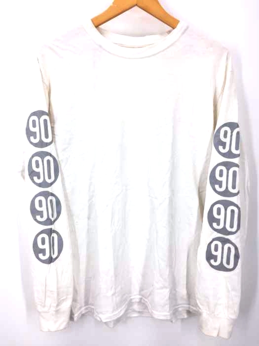 USED古着（ユーズドフルギ） 90 袖プリントL/S TEE メンズ トップス