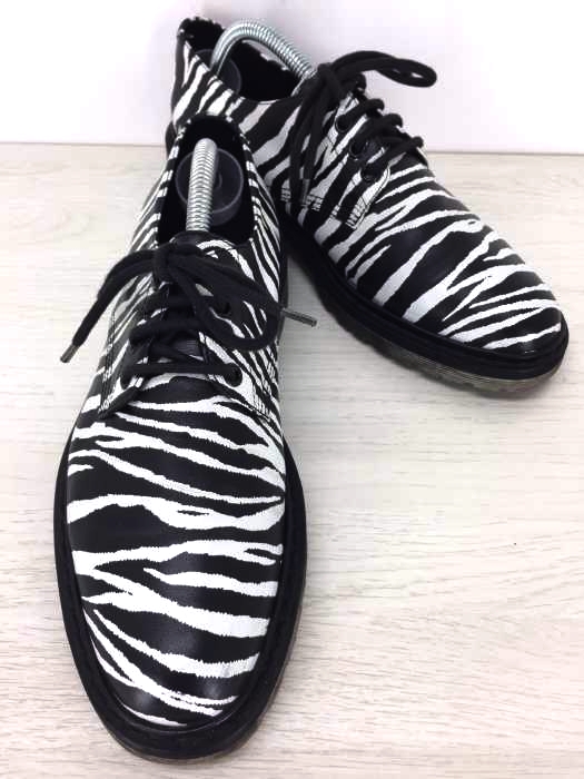 SAINT LAURENT PARIS（サンローランパリ） イタリア製 ZEBRA 8ホール ダービーシューズ メンズ シューズ