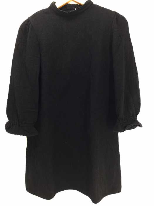 J M Davidson ジェイアンドエムデヴィッドソン エンボス加工 襟 袖口レース レディース ワンピース ブランド古着買取販売バズストア