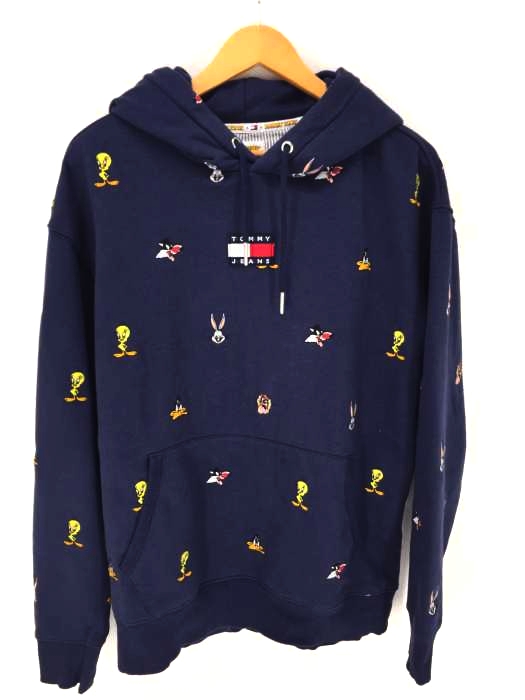 TOMMY HILFIGER JEANS（トミーヒルフィガージーンズ） スウェットフーディー スウェットパーカー メンズ トップス