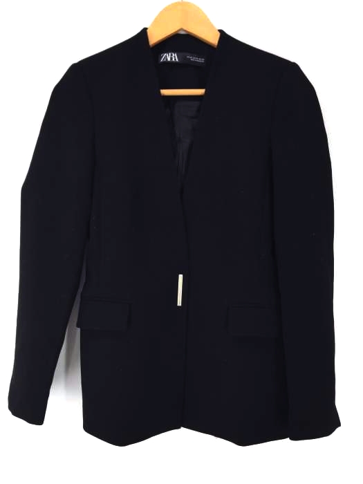 ZARA（ザラ） ノーカラージャケット レディース アウター