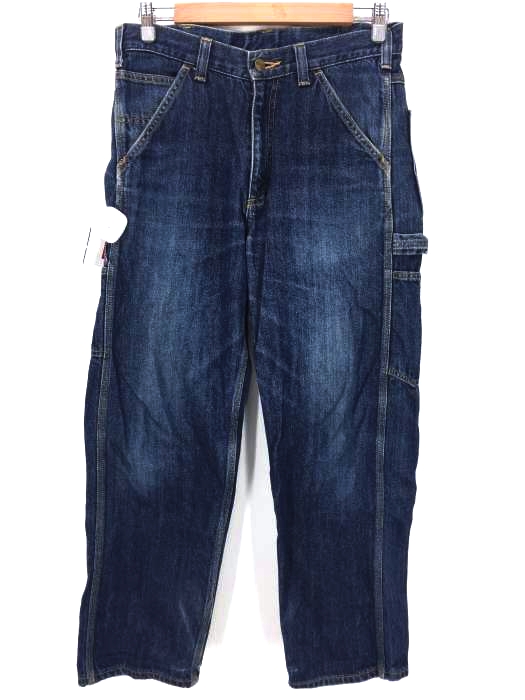 Carhartt（カーハート） 合皮レザーパッチデニム地ペインターパンツ メンズ パンツ