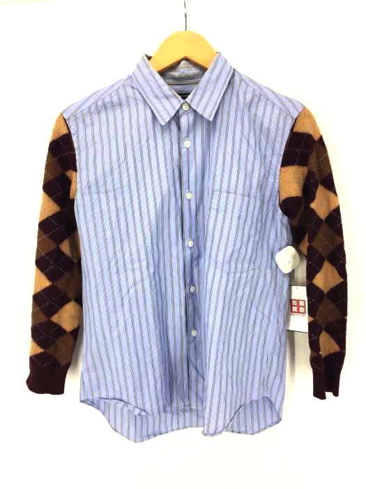 COMME des GARCONS HOMME（コムデギャルソンオム） AD2006 ニット ロングスリーブ シャツ メンズ トップス
