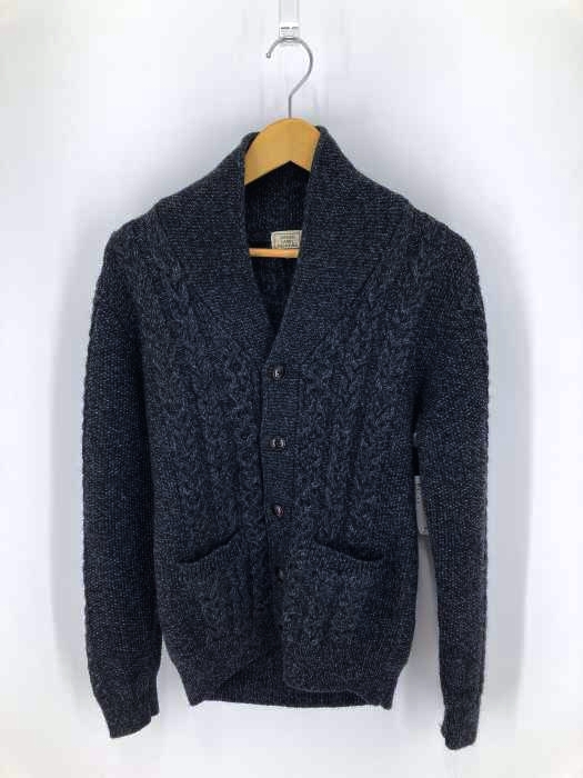 UNITED ARROWS green label relaxing（ユナイテッドアローズグリーンレーベルリラクシング） ケーブル網ショールカラーカーディガン メンズ トップス