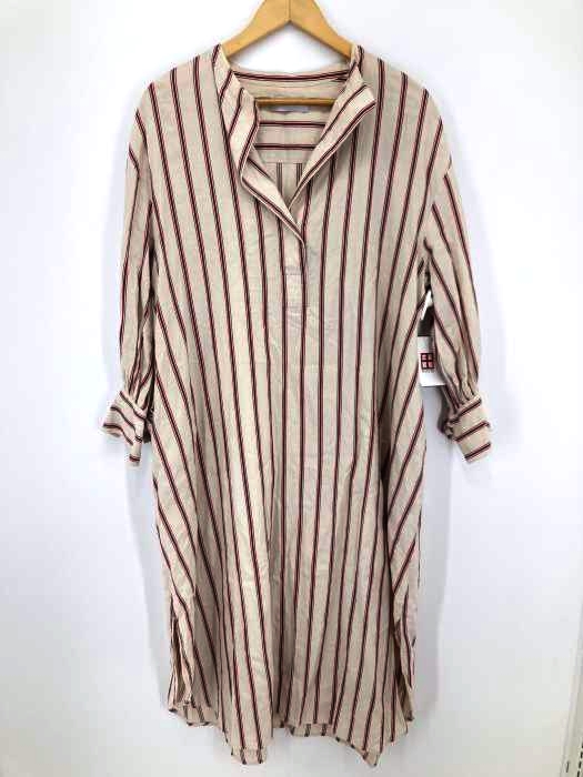Adam et Rope（アダムエロペ） ミモレシャツワンピース レディース ワンピース