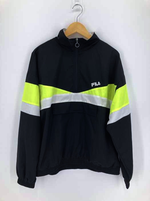 FILA（フィラ） ナイロンウインドブレーカーアナラックプルオーバー メンズ トップス