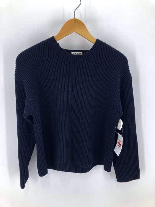 AURALEE（オーラリー） SUPER FINE WOOL RIB KNIT BIG P/O レディース トップス