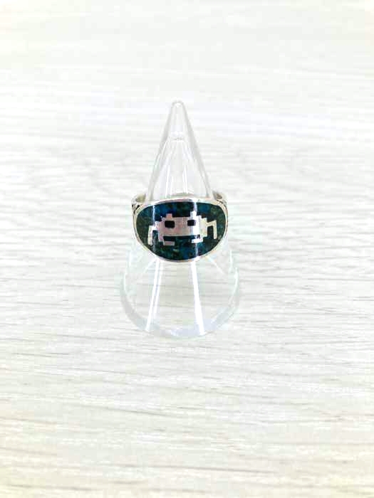 USED古着（ユーズドフルギ） シルバー インベーダー リング メンズ アクセサリー
