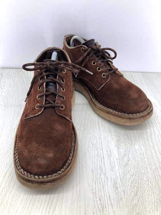 HATHORN（ハソーン） NEPENTHES別注 オックスフォードスウェードワークブーツ USA製 vibram メンズ シューズ