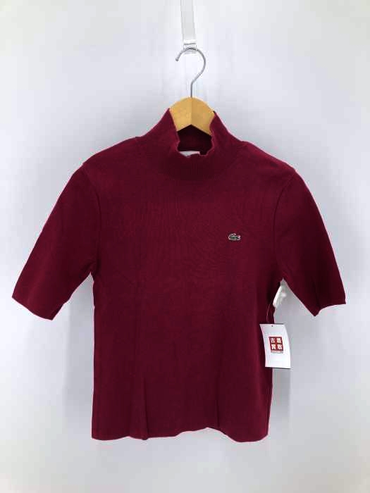 LACOSTE（ラコステ） ワンポイント半袖ハイネックカットソー レディース トップス