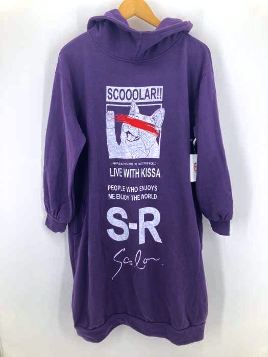 ScoLar（スカラー） ロングパーカーワンピース レディース ワンピース