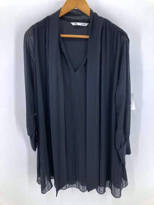 ZARA(ザラ) プリーツデザインブラウス レディース トップス