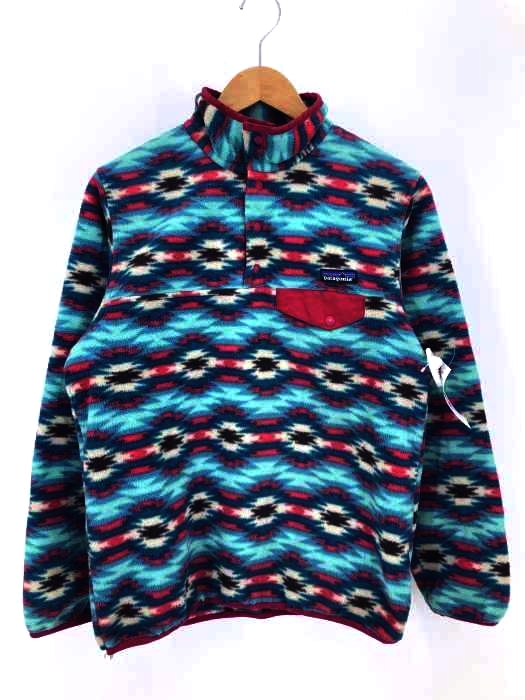 patagonia（パタゴニア） チマヨ総柄 SYNCHILLA Snap-T スナップT レディース トップス