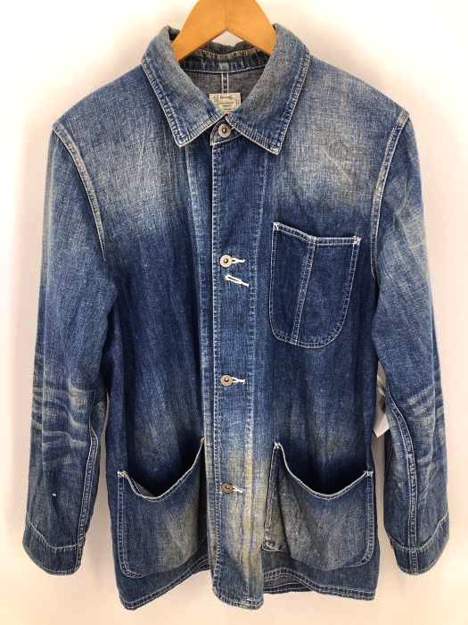 Revival 90% Products by Varde77(リバイバルナインティパーセントプロダクツ バイ バルデセブンティセブン) USED加工 リメイクデニムジャケット メンズ アウター