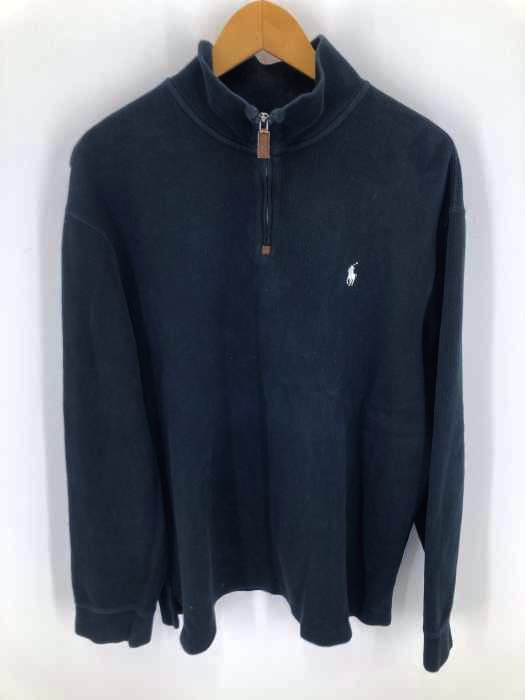 Polo by RALPH LAUREN（ポロバイラルフローレン） ロゴ刺繍ハーフジップトレーナー メンズ トップス