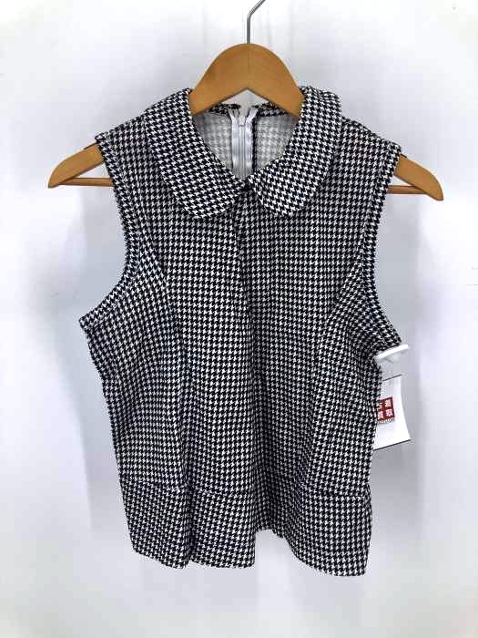 robe de chambre COMME des GARCONS（ローブドシャンブルコムデギャルソン） ノースリーブ千鳥格子 レディース トップス