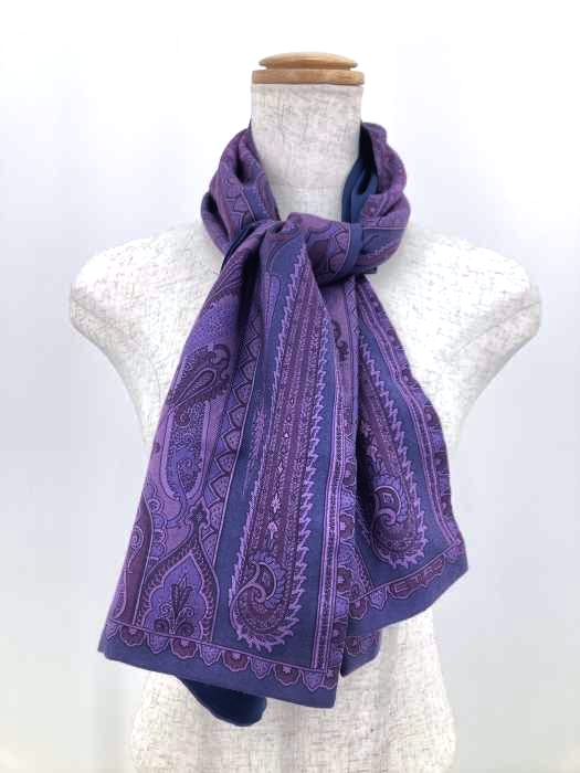 ETRO（エトロ） イタリア製 シルクペイズリー柄スカーフ レディース ファッション雑貨