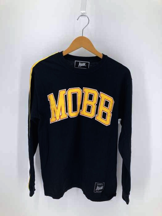 MOBB.（モブ） 袖ラインロゴロングスリーブTシャツ メンズ トップス