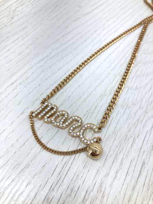 Marc by Marc Jacobs(マークバイマークジェイコブス) ロゴデザインネックレス レディース ファッション雑貨