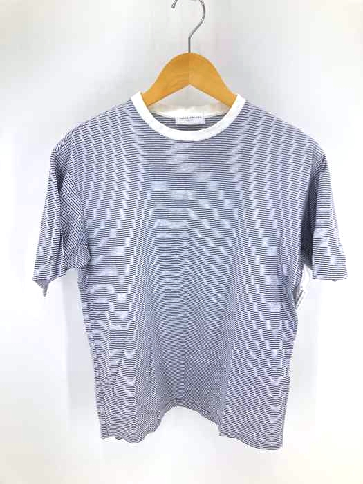 TOMORROWLAND(トゥモローランド) コットンボーダークルーネックtシャツ メンズ トップス
