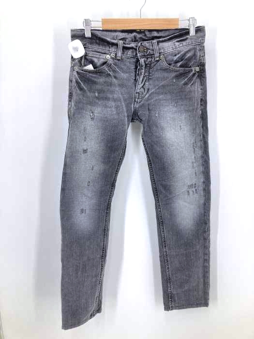 ARMANI EXCHANGE（アルマーニエクスチェンジ） ダメージ加工ボタンフライデニム メンズ パンツ