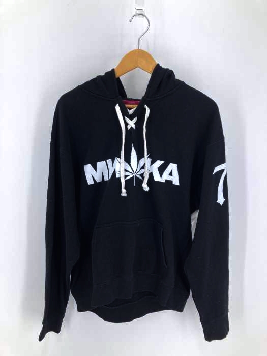 MNWKA(ミシカ) ロゴプルオーバーパーカー メンズ トップス