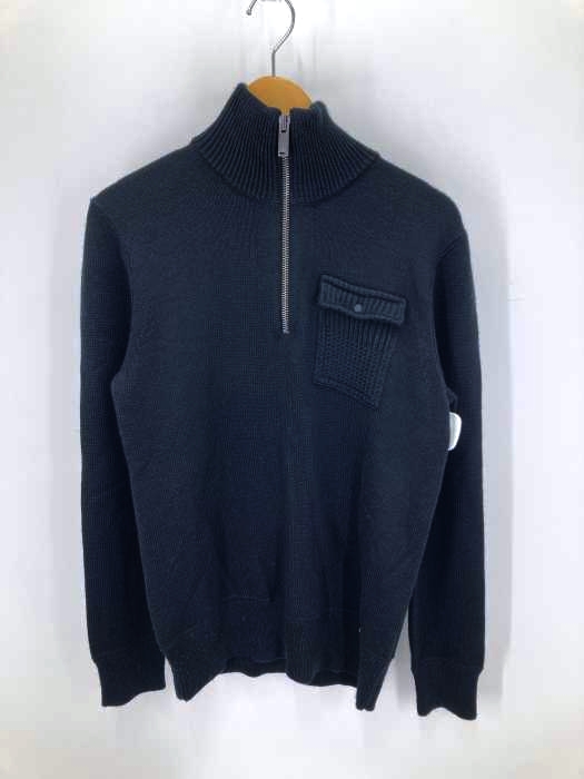Calvin Klein Jeans（カルバンクラインジーンズ） ウール混ハーフジップニット メンズ トップス