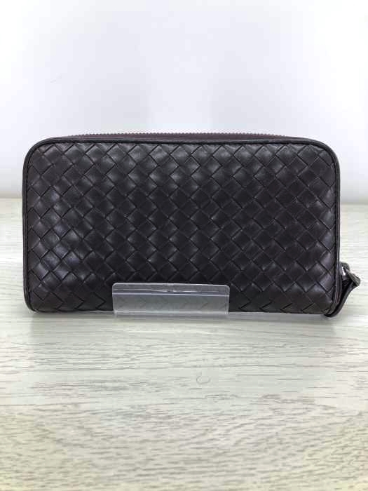 BOTTEGA VENETA（ボッテガヴェネタ） イントレチャート ラウンドファスナー 長財布 メンズ 財布・ケース