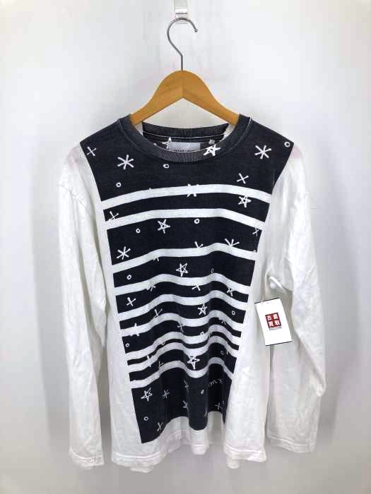 BEAMS LIGHTS(ビームスライツ) クルーネックプリントデザインTシャツ メンズ トップス
