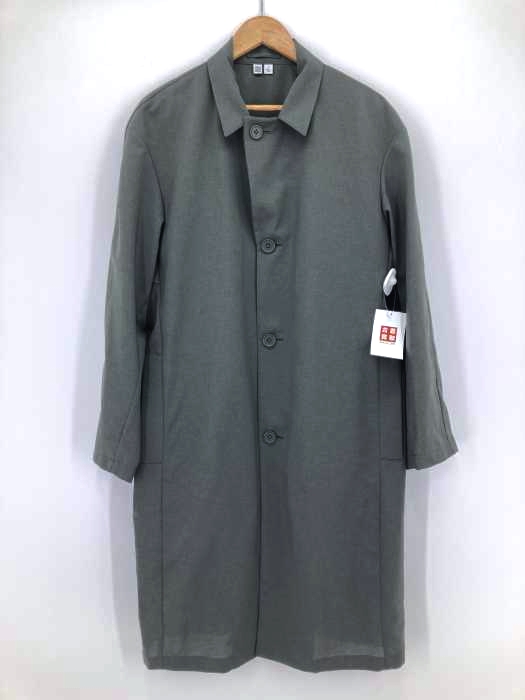 UNIQLO U(ユニクロユー) ビッグシルエットステンカラーシャツコート メンズ アウター