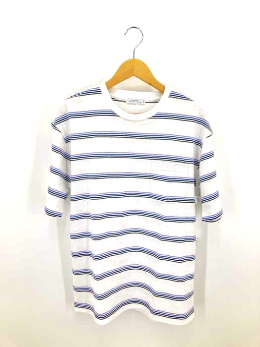 UNITED ARROWS green label relaxing(ユナイテッドアローズグリーンレーベルリラクシング) SC FTP RECY ボーダークルーネックTシャツ メンズ トップス