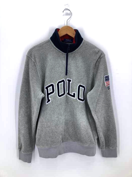 POLO RALPH LAUREN（ポロラルフローレン） ロゴワッペンハーフジップフリースプルオーバー メンズ トップス