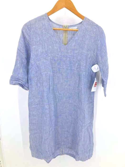 fog linen work（フォグリネンワーク） リネン5分袖ワンピース レディース ワンピース