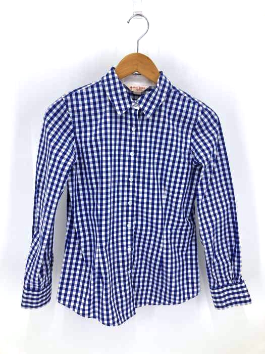 BROOKS BROTHERS REDFLEECE（ブルックスブラザーズレッドフリース） コットンギンガムチェックレギュラーシャツ レディース トップス