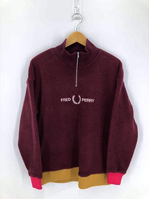 FRED PERRY（フレッドペリー） ハーフジップフリースプルオーバー メンズ トップス