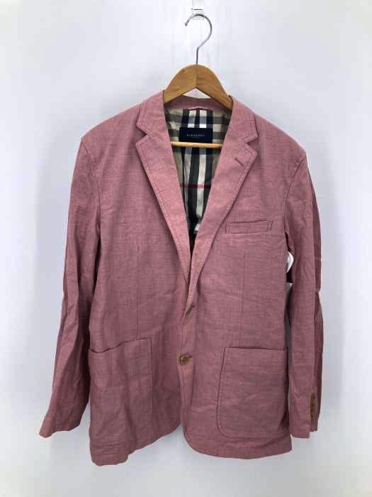 BURBERRY LONDON（バーバリーロンドン） リネン混 2Bテーラードジャケット メンズ アウター