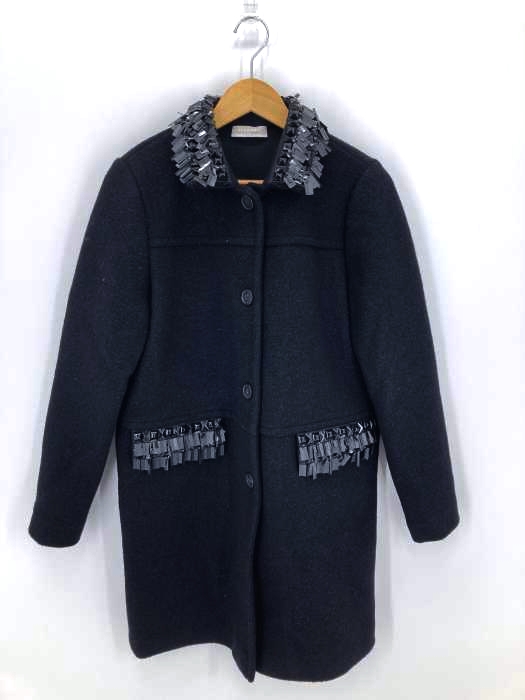 STEFANEL（ステファネル） ビーズデザインシャツコート レディース アウター
