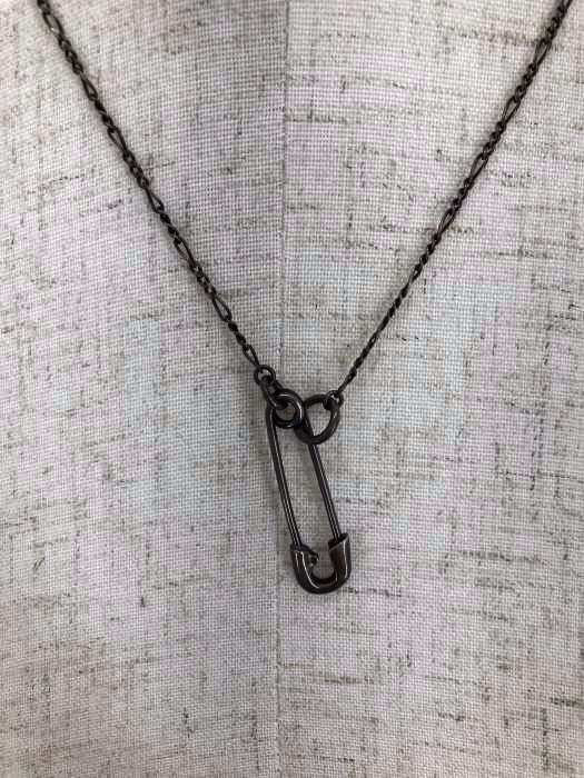 JAM HOME MADE（ジャムホームメイド） 安全ピン セーフティピン チェーンネックレス レディース アクセサリー