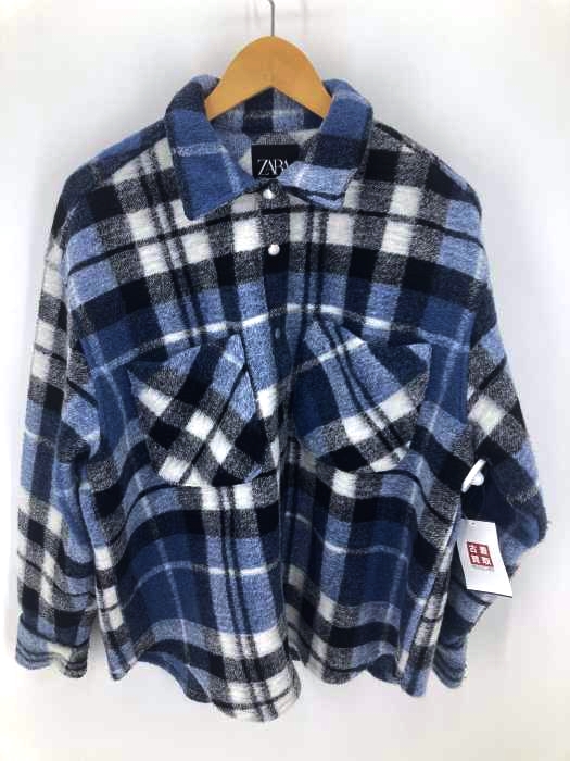 ZARA（ザラ） タータンチェック オーバーシャツ レディース トップス