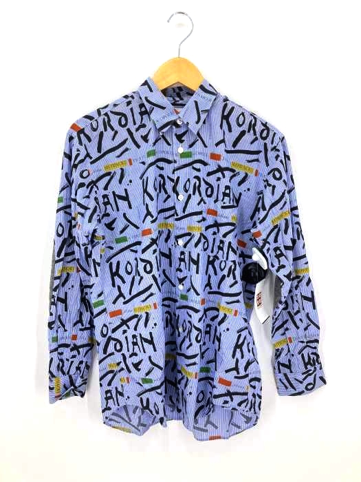 COMME des GARCONS SHIRT（コムデギャルソンシャツ） エルボーパッチ総柄シャツ メンズ トップス
